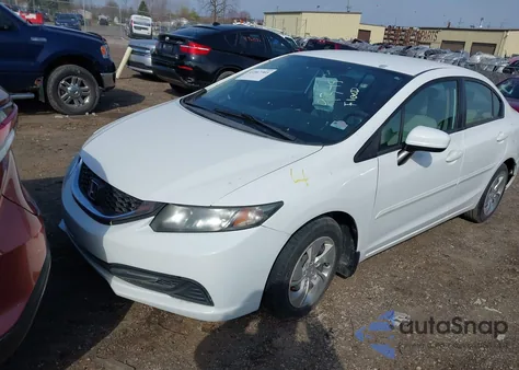 2014 Honda Civic Lx from USA, damaged, VIN 19XFB2F52EE229345
